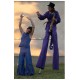 Echassier et balle contact