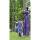 Echassier et balle contact