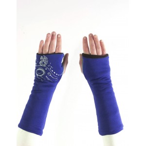 Mitaines longues "Aqua"