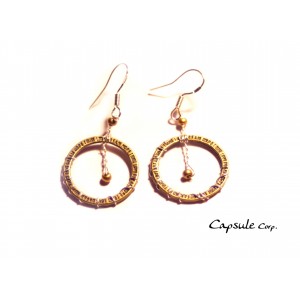 Boucles d'oreille Luciole