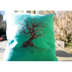 Petit coussin Arbre de Vie Sakura