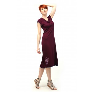 Robe "B&eacute;ni Ur" prune