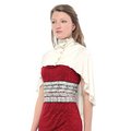 14 cape Lady Oscar + ceinture Mirage print terass black