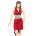 39 robe Beni night print manga red+ ceinture Mirage print terass black