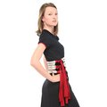 49 robe Gabriel black+ ceinture Mirage print infini