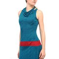19  robe Chic print terass lagon-terass red