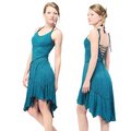4 robe Neptune print terass lagon